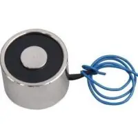 12V, 1kg/10N - 12 x 12 mm tartóelektromágnes permanens mágnessel Ingyenes szállítás