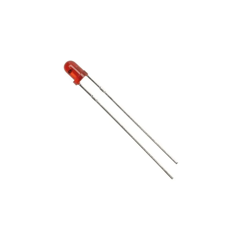 Nincs szín - Kingbright 3mm 12V zöld LED (4 db-os csomag) beépített ellenállás Árengedmény