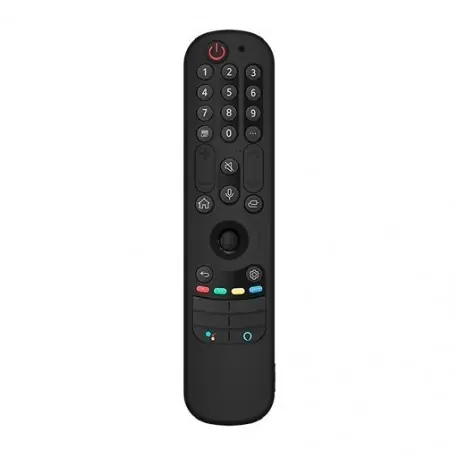 Fekete szín - Színes szilikon tok LG AN-MR21GC MR21N/21GA távirányító védőburkolatához LG OLED TV Magic Remote AN Alacsony ár
