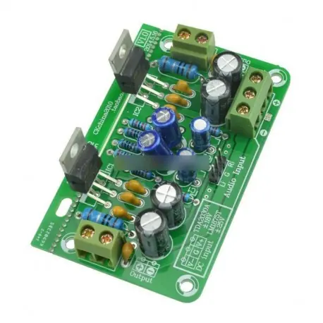 TDA2030A sztereó Audio Power erősítő panel tantermen kívüli oktatás 18W * 2 kompatibilis LM1875T 30W x2 Olcsóbb