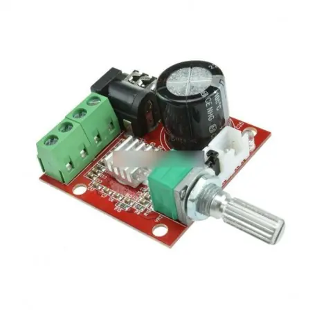 Vedd meg online 2db 12V 2X10W hifi PAM8610 sztereó erősítő modul kettős D oszy