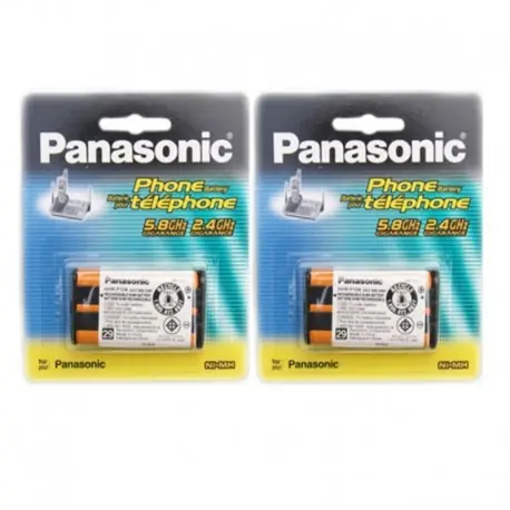 Kihagyhatatlan ajánlat 2 csomag HHR-P104 Ni-MH újratölthető akkumulátor 830mah Panasonic vezeték nélküli telefonokhoz