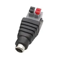 Ne maradj le DC csatlakozó rugós terminálra 5,5 x 2,1 mm - Női
