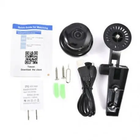 Olcsó US Plug 1080P vezeték nélküli WIFI IP kamera Mini HD Smart Home biztonsági kamera Éjszakai látás