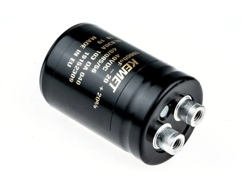 Biztonságos vásárlás Elektrolit kondenzátor 10000uF 40V 85°C 36x52 (totál: 58,5mm) Srew