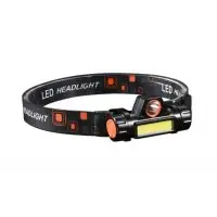 Szezonális akció USB töltős LED lámpa - Fekete
