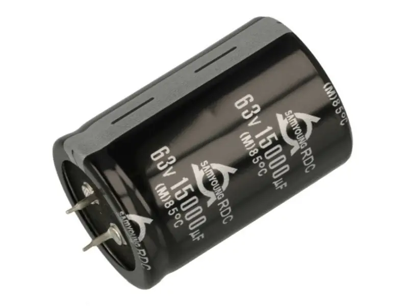 Expressz kézbesítés Elektrolit kondenzátor 15000uF 63V 85°C 35x50 Snap-In 2p. RDC