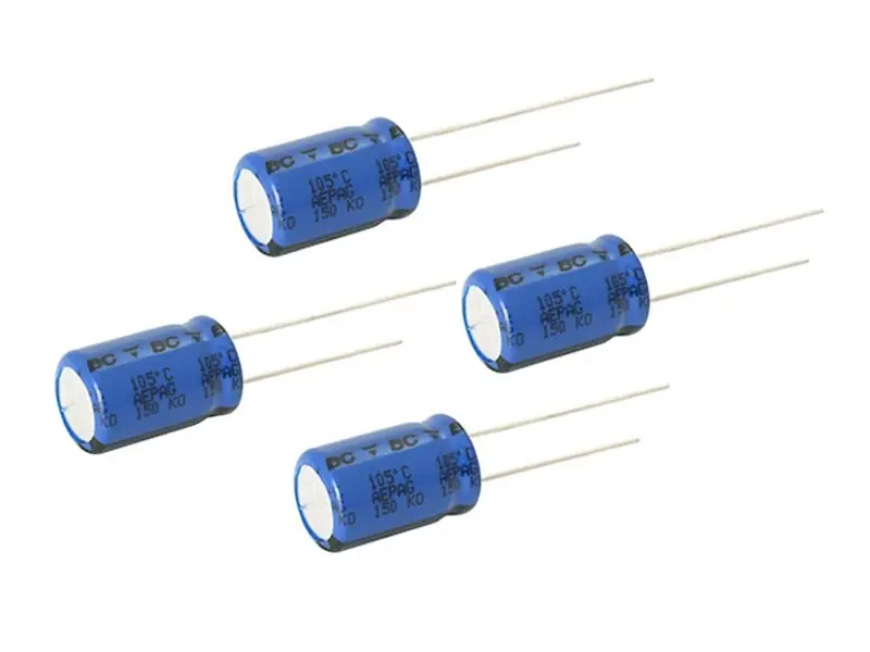 Kiárusítás Elektrolit kondenzátor 2,2uF 450V 105°C 8x11,5 álló