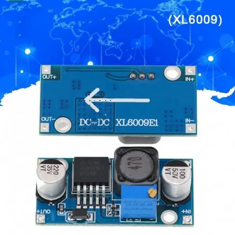 Akció XL6009 DCDC 332V fokozatú, 535Vos Boost Converter feszültségszabályozó tápegység