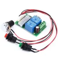 Végkiárusítás DC motor sebességszabályozó 6V-24V 3A