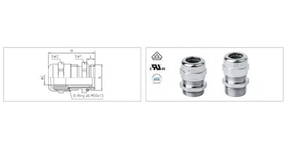 Tömszelence M25*1.5 fém 11-16mm (50db/cs) Kedvezményes ár