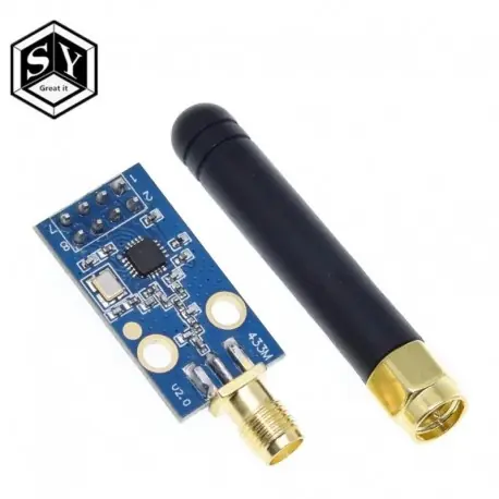 1db CC1101 vezeték nélküli modul SMA antenna vezeték nélküli adó-vevő modullal Arduino 315/433/868 / 915MHZ Akció
