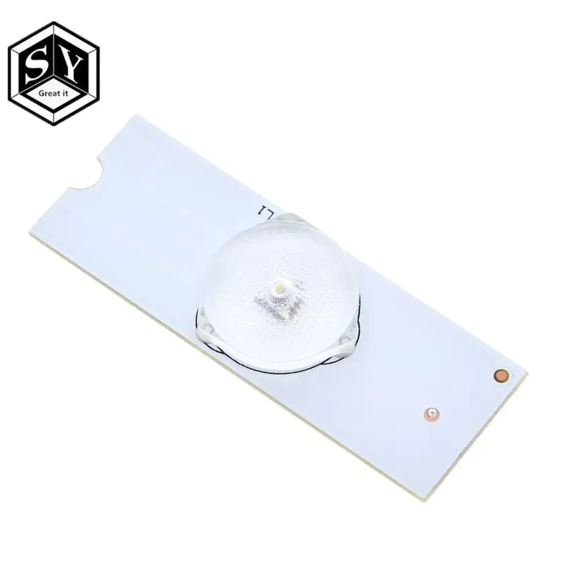 Árcsökkenés NAGY ITT 10PCS 3V SMD lámpa gyöngyök optikai lencsetagolóval 32-65 hüvelykes LED TV javításhoz