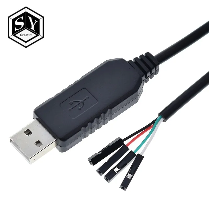 Vedd meg most 1PCS USB támogatás a COM modul kábeléhez USB-RS232 TTL UART PL2303HX automatikus átalakítóhoz