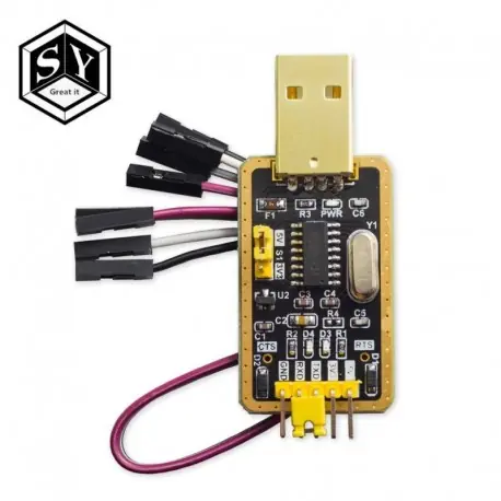 CH340g dróttal - 1db nagyszerű IT CH340 modul a PL2303 helyett, a CH340G RS232 - TTL modul frissíti az USB-t soros portra Végkiárusítás