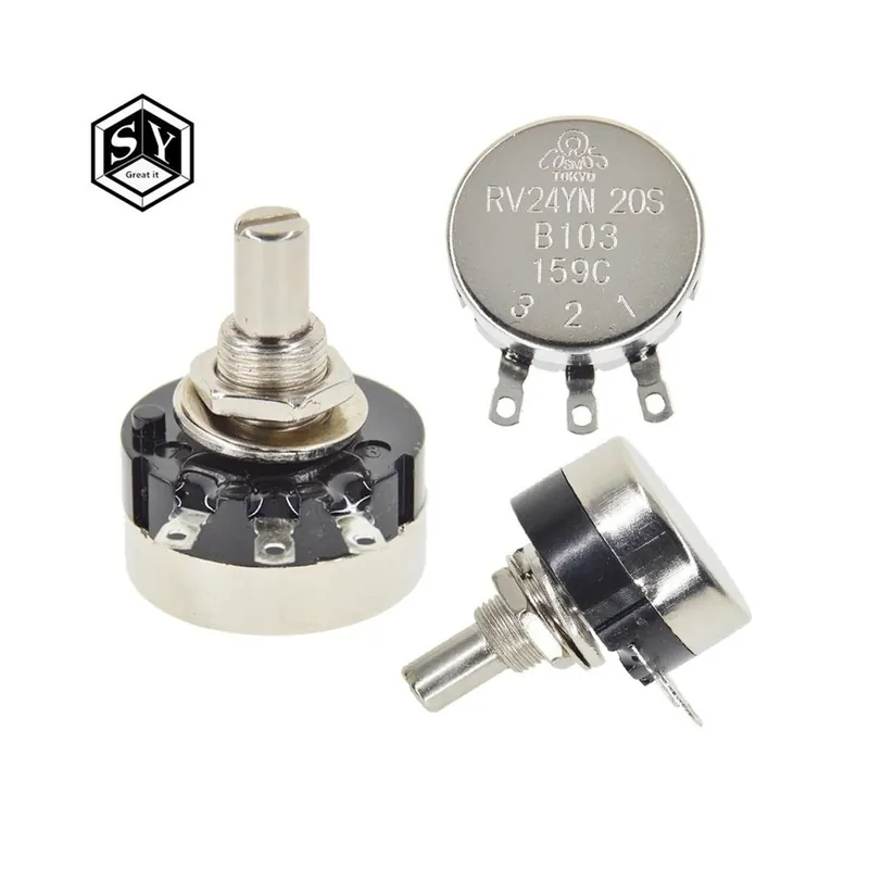 Ellenállás: 20K Ohm - RV24YN20S B201 B501 B102 B202 B502 B103 B203 B503 B104 B204 B254 B504 B105 500 ohm 10K 20K 50K 100K 200K Népszerű