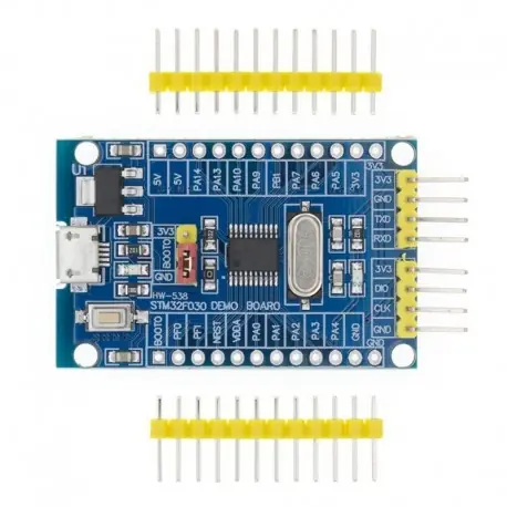 Vedd meg online STM32F030F4P6 - 48 MHz-es STM32F030F4P6 kis rendszerek fejlesztő testülete CORTEX-M0 mag 32 bites mini rendszerfejlesztő