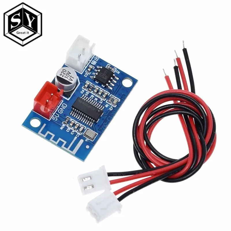 nagyszerű 5V Bluetooth erősítő modul 5W mono D osztályú vezeték nélküli veszteségmentes zenelejátszó digitális Ajánlat