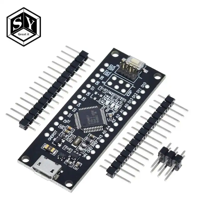 Vásárlói kedvenc SAMD21 M0-Mini. 32 bites ARM Cortex M0 mag. Pins UnSoldered. Kompatibilis az Arduino Zero, az Arduino M0 készülékkel. Form
