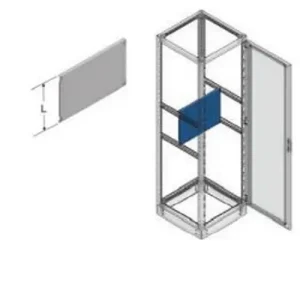 Akciós ár Lemezszekrény EAE D 200*600mm rész szerelőlap