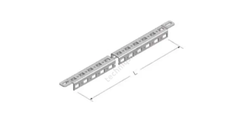 Azonnal elérhető Lemezszekrény EAE D szerelő sín 550*24*19mm
