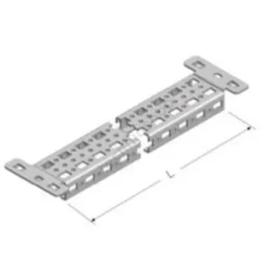 Lemezszekrény EAE D szerelő sín 300*49*23mm, füles Olcsóbb