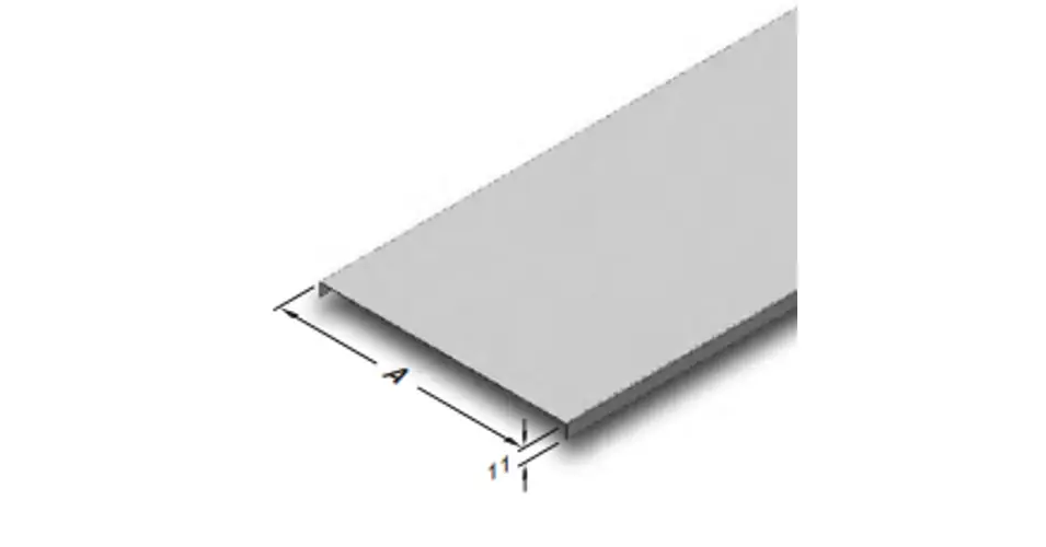 EAE UKK-UKFG 200 fedél kábeltálcához 0,7mm 3240964 Kedvezmény