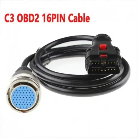Működik az MB Star C3 OBD2 16PIN kábel OBD II 16 tűs Connect fő tesztkábel autó diagnosztikai eszközadapter C3 Obdii 16 Biztonságos vásárlás