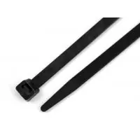 Árengedmény Nylon kötöző szalag CV-250W - UV fekete, 250 x 4,8 mm