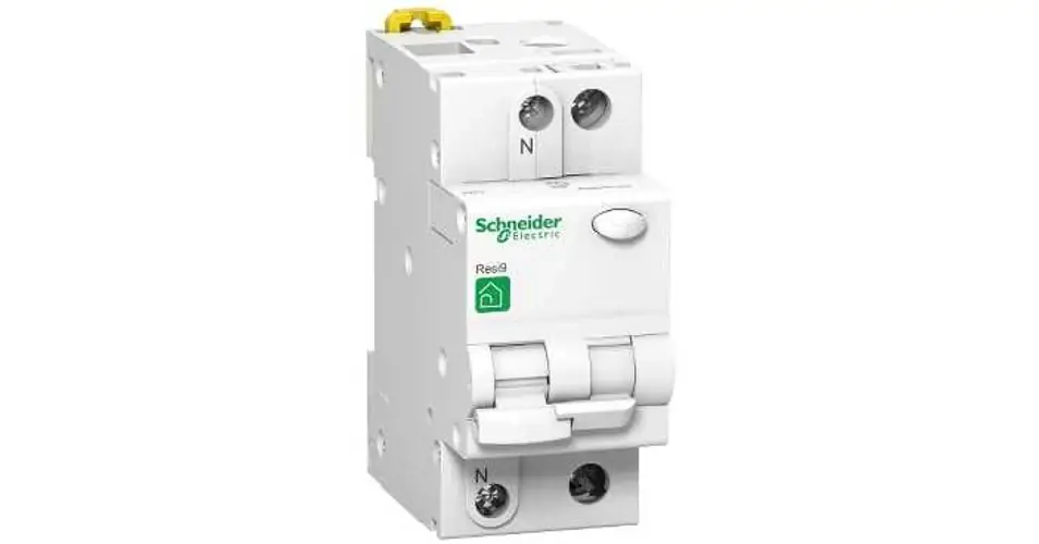 Áramvédő(FI)-kismeg. 1P+N 16A C-jelleg 0.03A AC-típus 4.5kA/60898 Resi9 D Schneider Legjobb ár