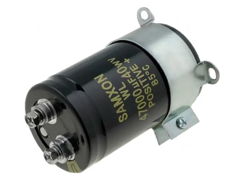 Végkiárusítás Elektrolit kondenzátor 47000uF 40V 85°C 51x90 csavaros, Long-Life 20000ó