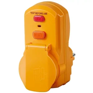 Áram-védőkapcsolós adapter 2P+F dugaszolható 16A 250V 0.03A adapter dugó BDI-A 2 LECTRA Szuper akció