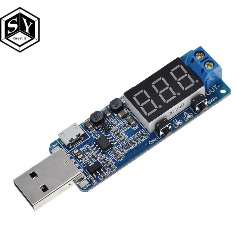 xy-upa új - Digitális vezérlés USB feszültségszabályozó modul 5V - 3.3V 9V 12V 24V asztali tápegység XY-UPA Expressz szállítás