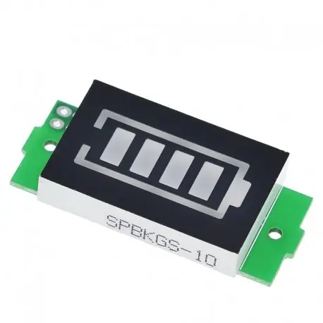 4S16.8V kék - 1S 2S 3S 4S egyszemélyes 3,7 V-os lítium akkumulátor-kapacitás jelző modul 4,2 V-os kék kijelzős Azonnal elérhető