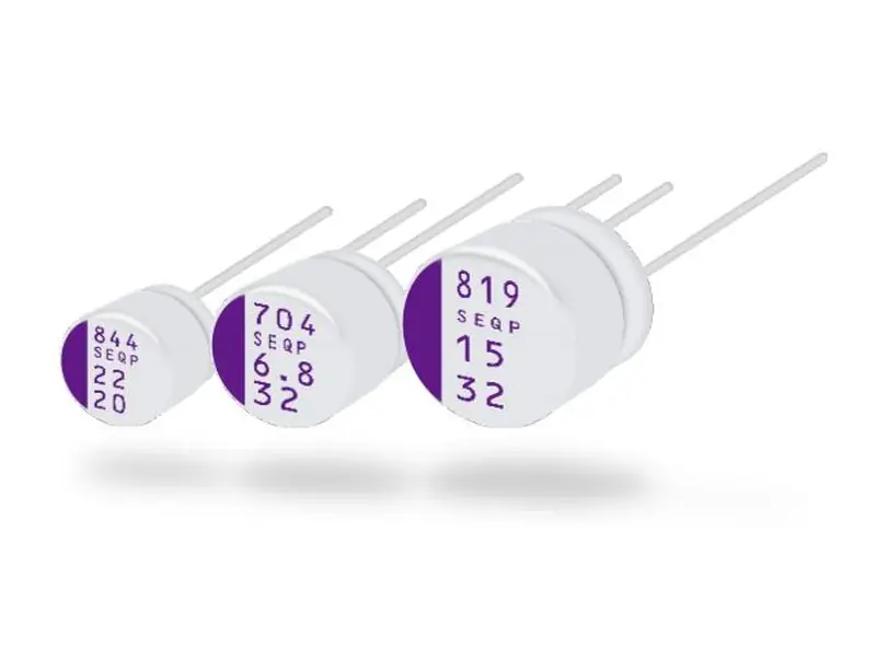 Népszerű Elektrolit kondenzátor polimer hibrid 680uF 4V 125°C 10x8 álló