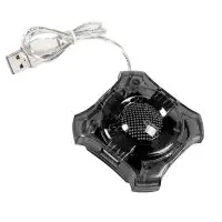 Különleges ajánlat 4-portos USB 2.0 HUB - Fekete