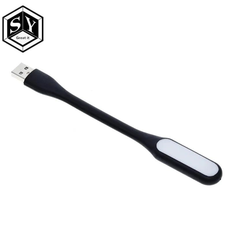 Mini LED asztali lámpa Olvasólámpa Rugalmas USB led éjszakai fények USB szemvédő lámpa Power PC laptop notebookhoz Ingyenes szállítás