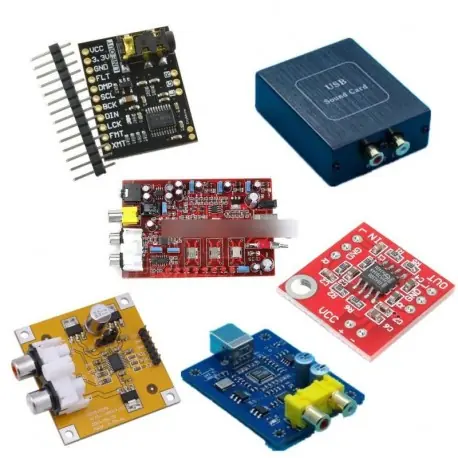 Gyors szállítás SA9227 PCM5102 TDA1308 PCM5102A DAC dekóder I2S 32 bites erősítő panel