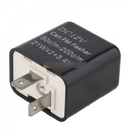 Motorkerékpár Turn-jel jelző 12V 2Pin sebesség állítható LED villogó relé Expressz kézbesítés