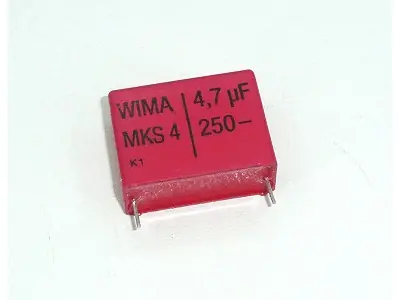 Kondenzátor 4.7uF 250V 10% Poliészter RM-27,5 Szuper ajánlat
