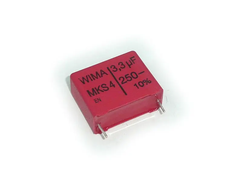 Legnépszerűbb Kondenzátor 3.3uF 250V 10% Poliészter RM-22,5 WIMA