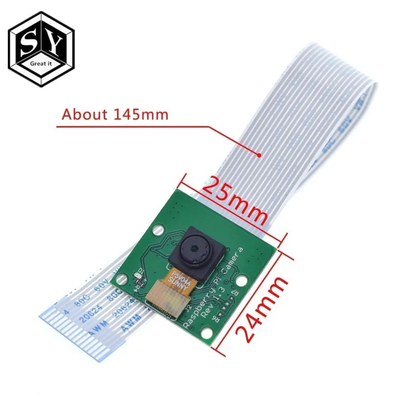 Újdonság Raspberry Pi 3 Model B kamera modul 1080p 720p Mini kamera 5MP webkamera videokamera kompatibilis a Raspberry Pi 2 B modellhez