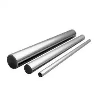 Acél vezető rud, krómozott - Átmérő 10 mm, hossza 300 mm Prémium