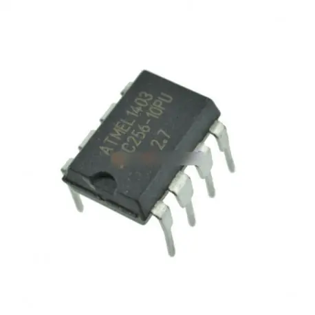 Bestseller 5db AT24C256-10PU-2,7 DIP-8 24C256 PU27 2-vezetékes soros EEPROM jó QUALIITY