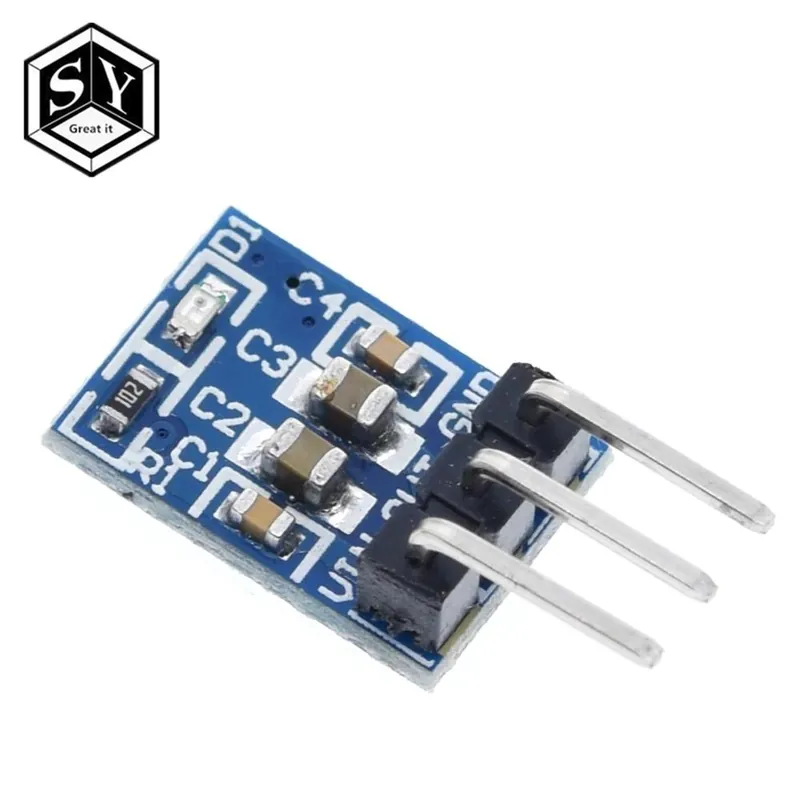 Árengedmény Kiváló informatikai, kiváló minőségű 1PCS 5 V-3,3 V DC-DC lépcsős tápellátáshoz Buck AMS1117 LDO 800MA modul