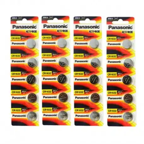 Prémium 20db / tétel PANASONIC CR1632 1632 DL1632 3V lítium elem cella gomb érmeelem