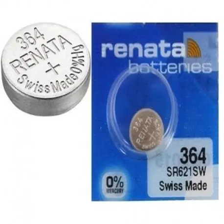Renata óraelemek svájci gyártmányú cellás gomb Silv-Oxide 1.55v-364 SR621SW AG-1 Exkluzív ajánlat