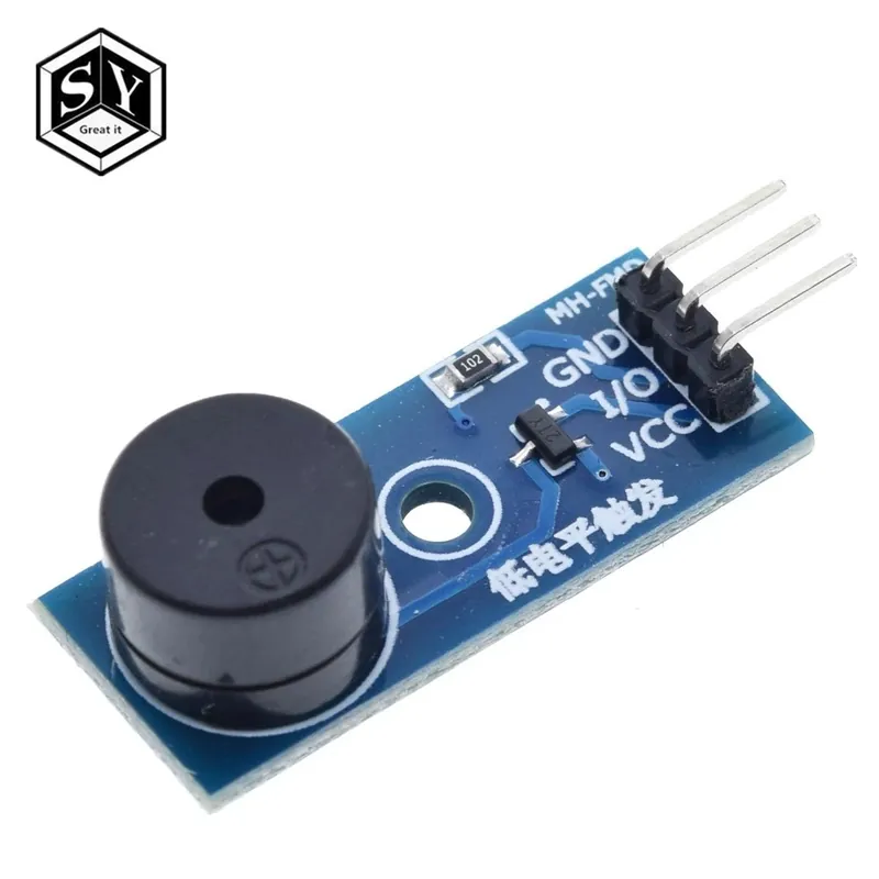 1db kiváló minőségű passzív hangjelző modul az Arduino autófolyadék ultrahangos analóg érzékelőhöz acs712 Nézd meg most