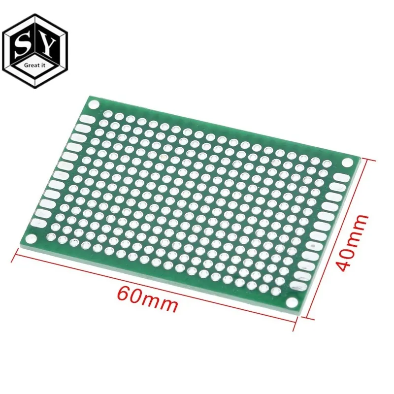 10PCS Great IT 4x6cm dupla oldalsó réz prototípus nyák 4 * 6 panel Univerzális tábla Arduino számára Vedd meg online