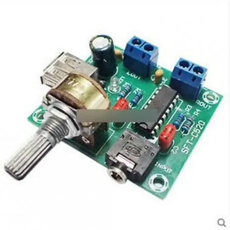 Gyors szállítás PM2038 Dual Track 5Wx2 erősítő kártya 5W 5W modul USB tápegység DC 2-6V